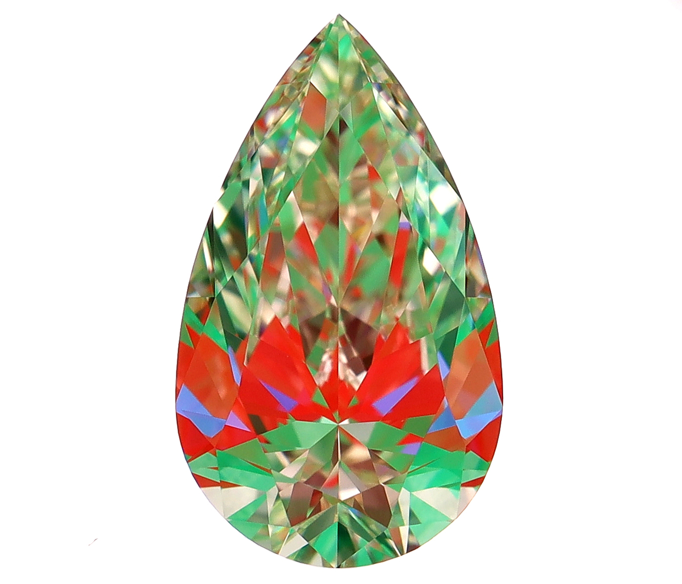 1.08ct Pear J IF Natural Diamond