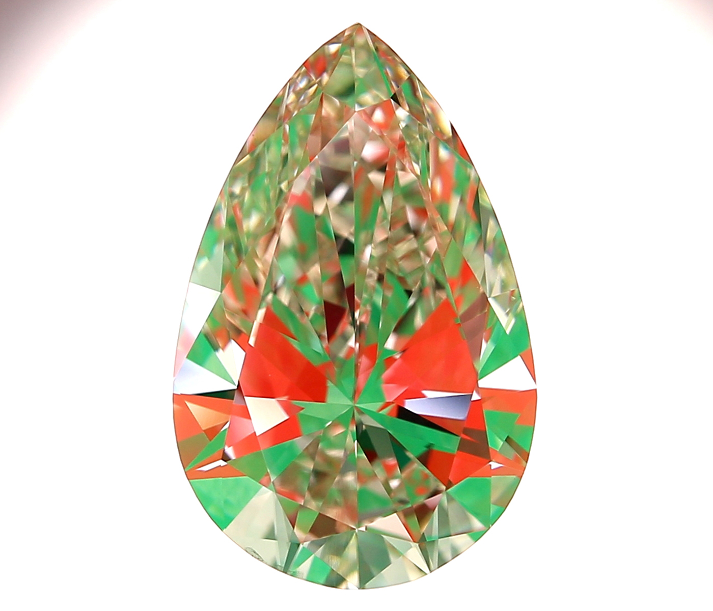 3ct Pear H VS1 Natural Diamond