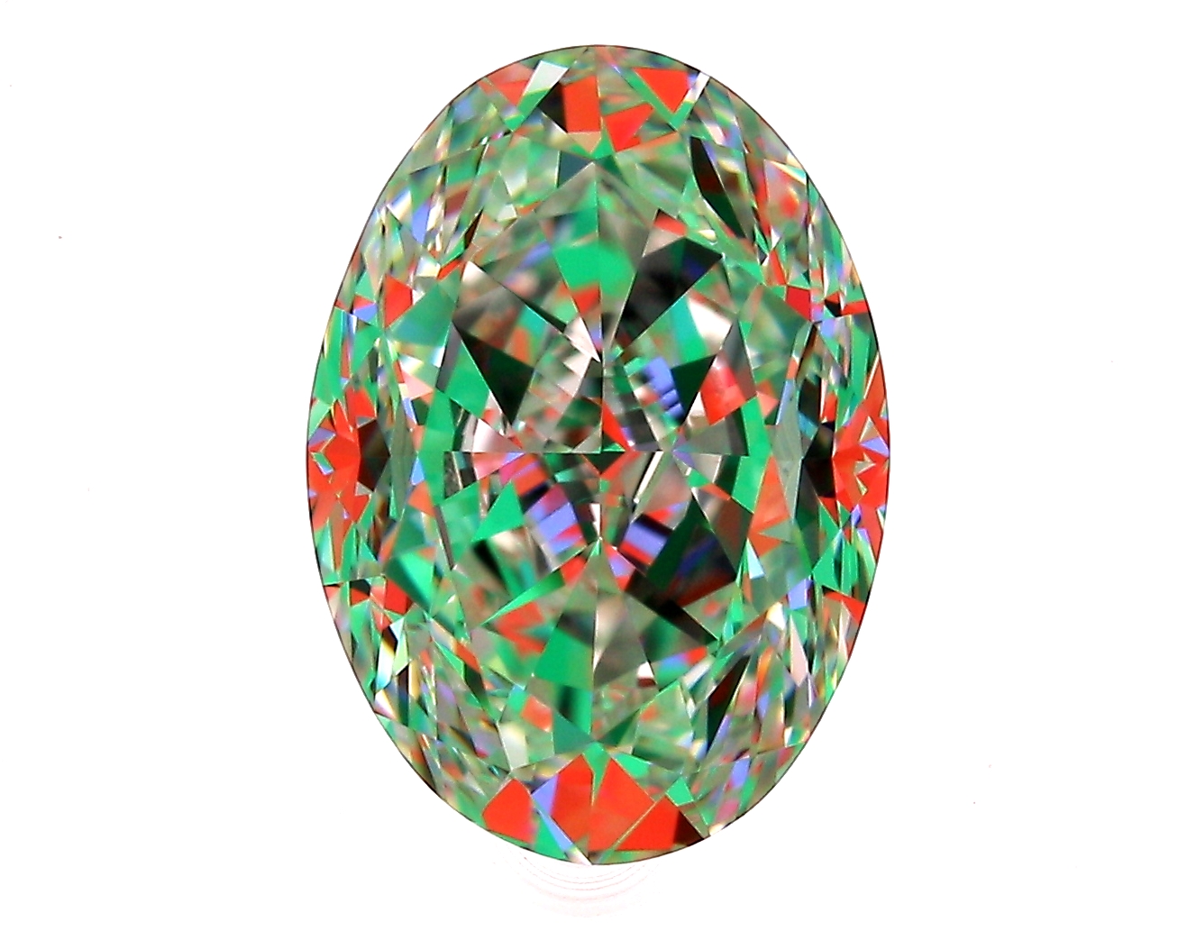 2ct Oval F VVS2 Natural Diamond